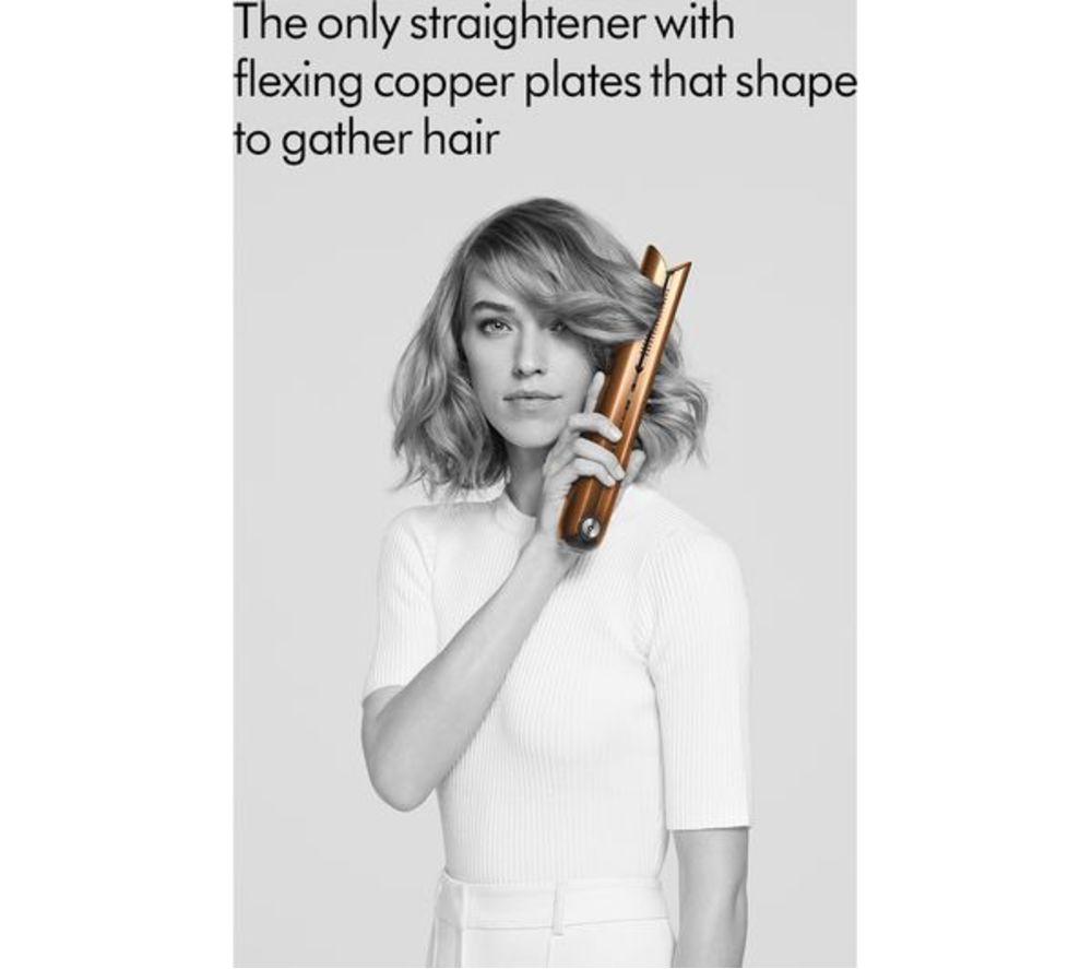 DYSON Corrale Hair Straightener - Bright Copper & Bright Nickel image number 5 of 6