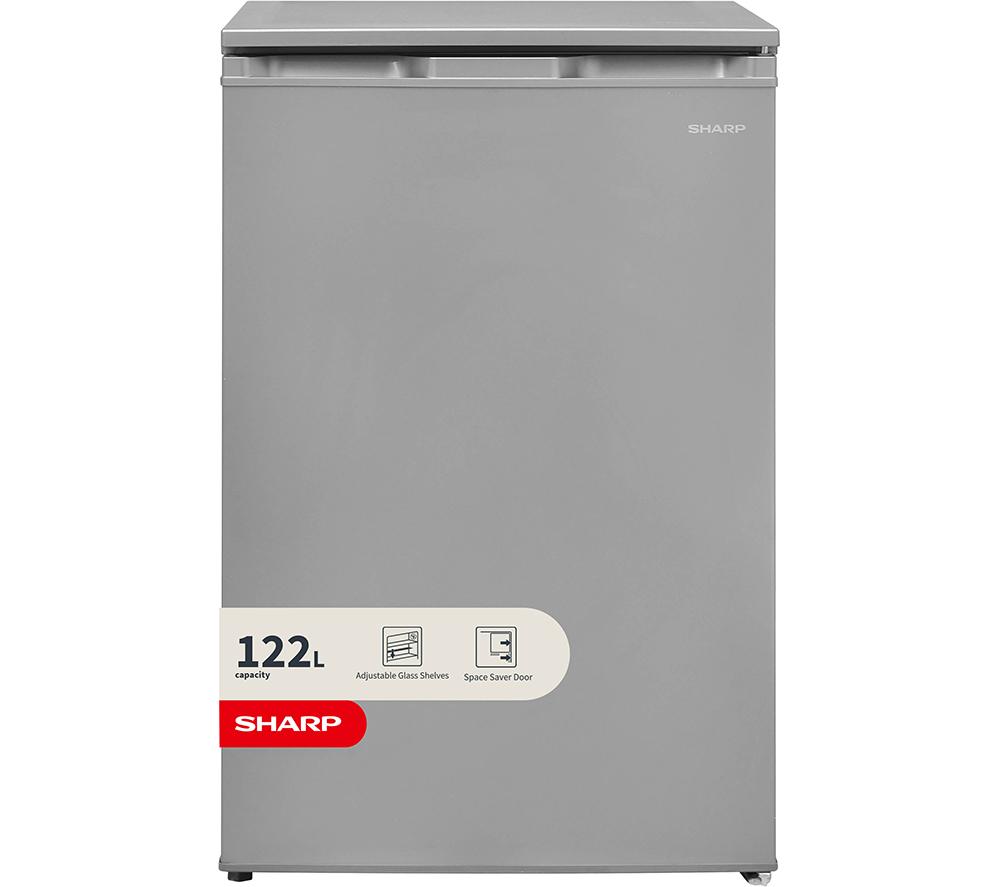 SHARP SJ-UE121M4S-EN Undercounter Fridge - Silver