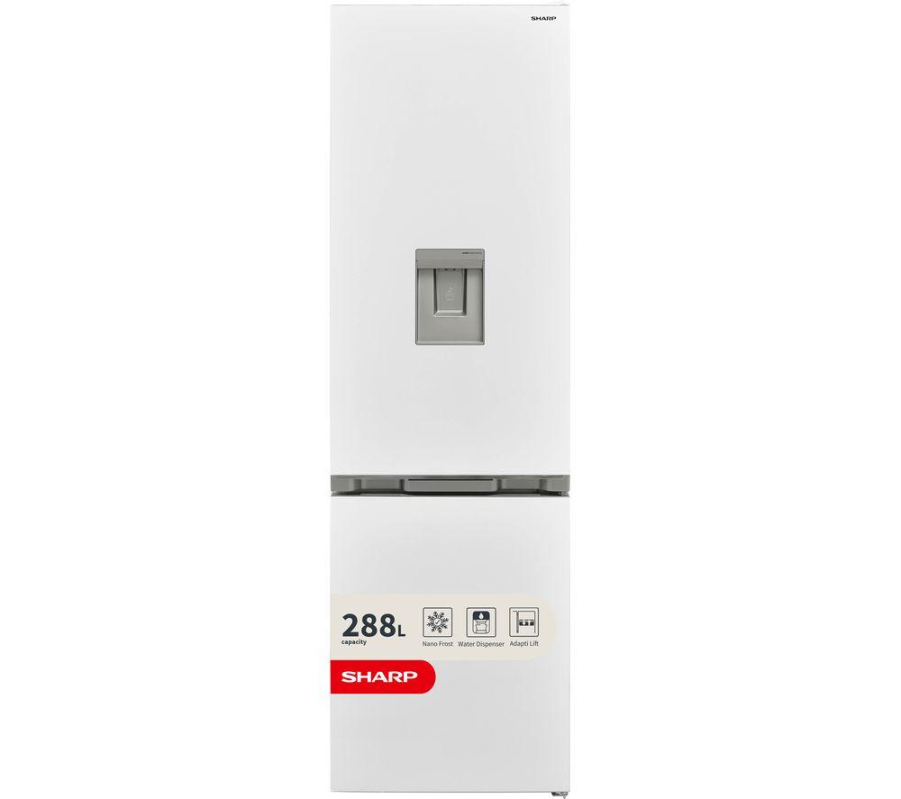 SHARP SJ-BB05DTXDWE-EN 60/40 Fridge Freezer - White, White