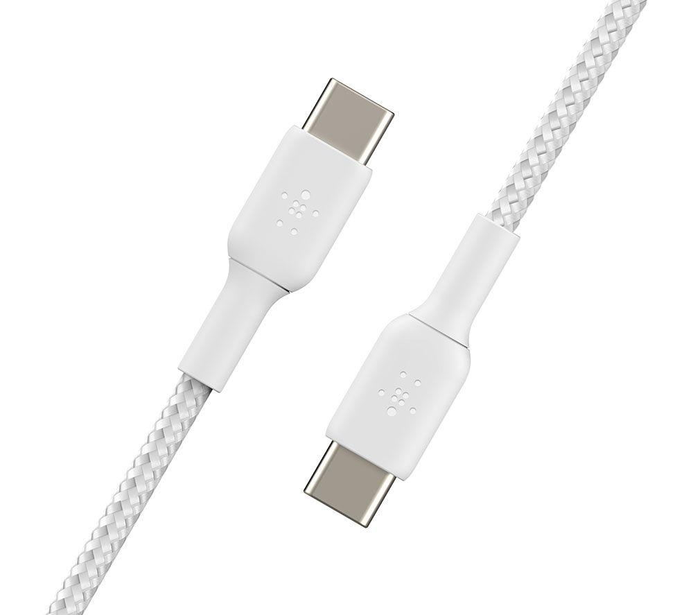 BELKIN Braided USB Type-C Cable - 1 m, White image number 2 of 4