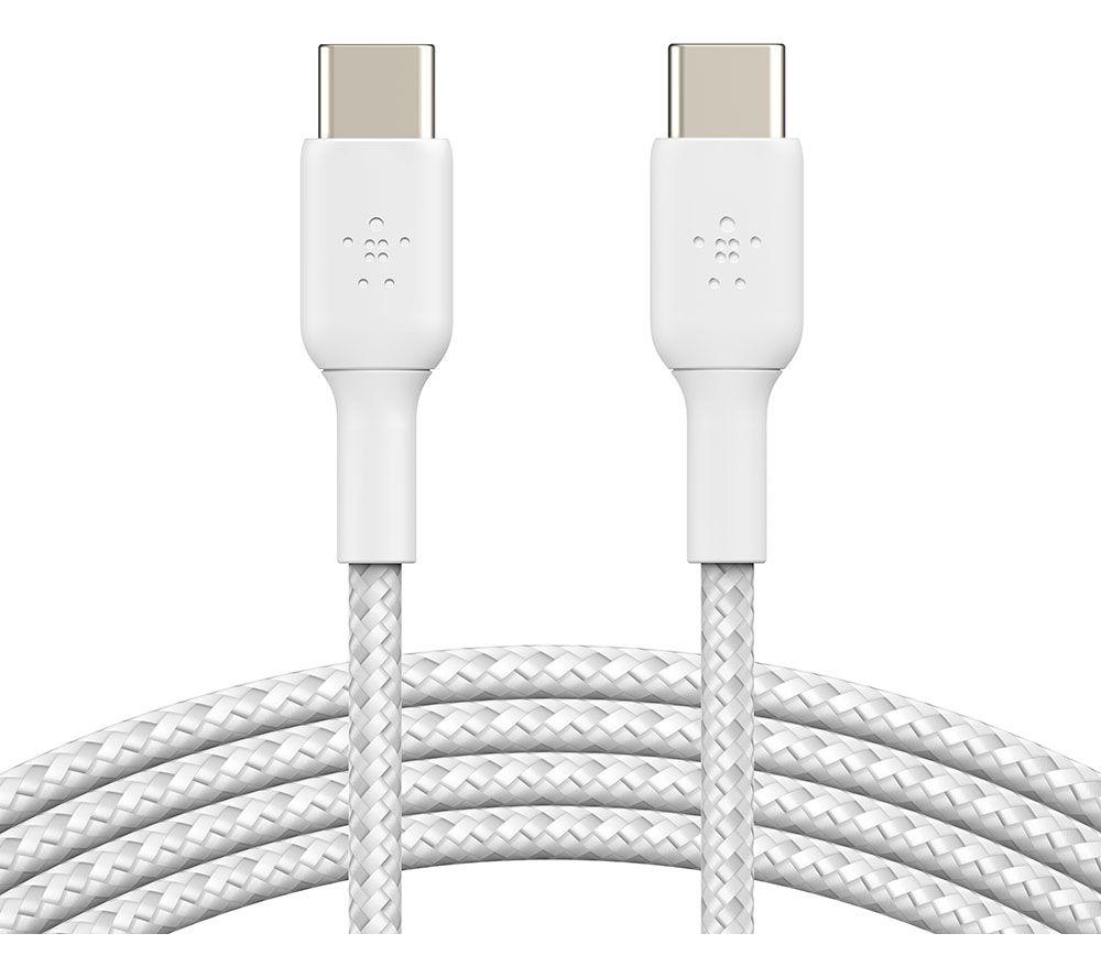 BELKIN Braided USB Type-C Cable - 1 m, White image number 4 of 4