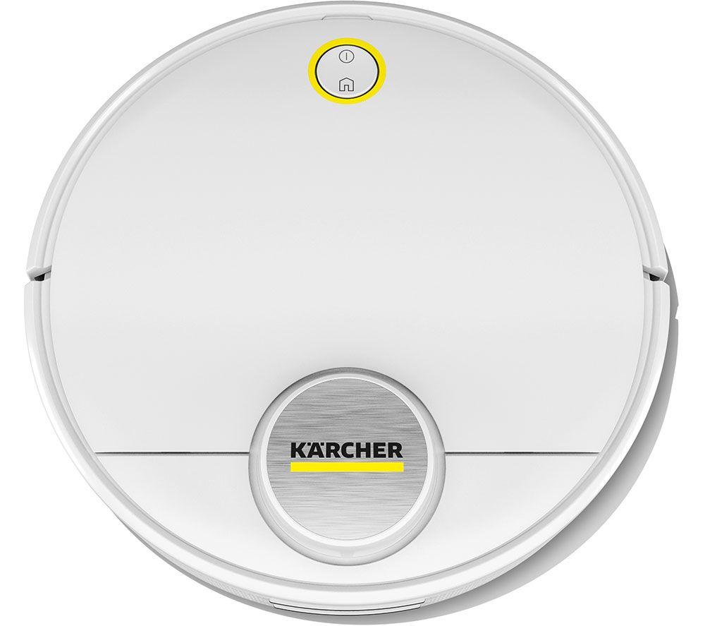 KARCHER RCV 3 Robot Vacuum Cleaner - White, White