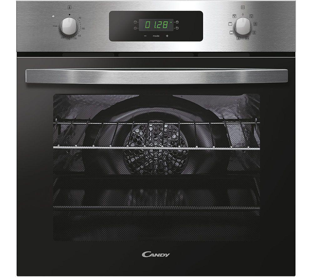 CANDY FIDCX605 Electric Oven - Black & Stainless Steel, Stainless Steel