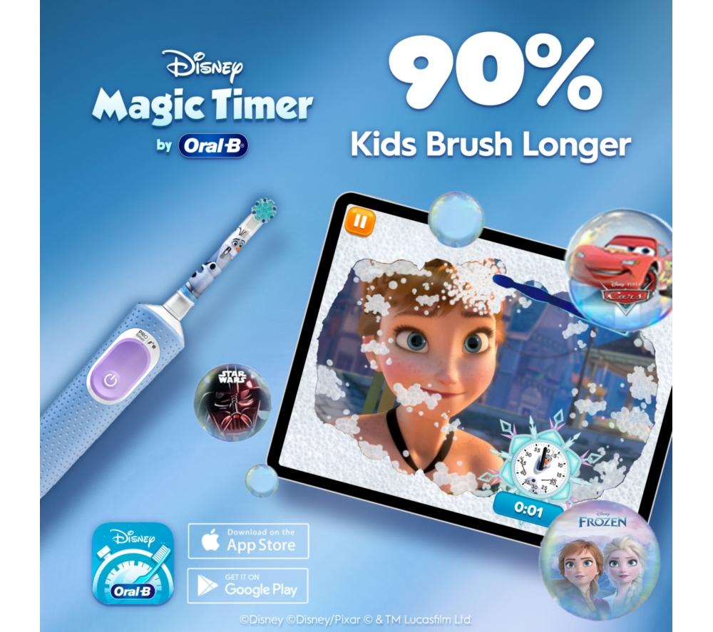 ORAL-B PRO Kids Electric Toothbrush Gift Set - Frozen image number 8 of 11