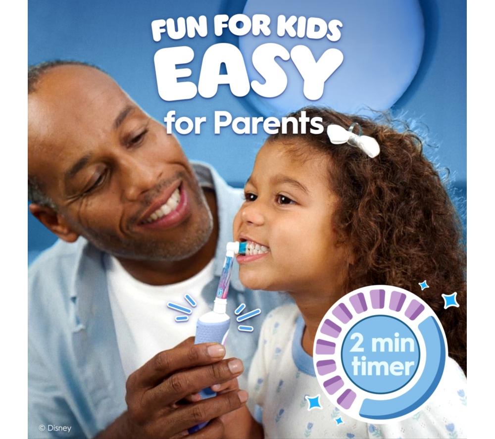 ORAL-B PRO Kids Electric Toothbrush Gift Set - Frozen image number 9 of 11
