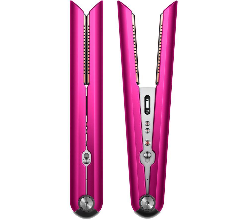 DYSON Corrale Hair Straightener - Fuchsia & Bright Nickel