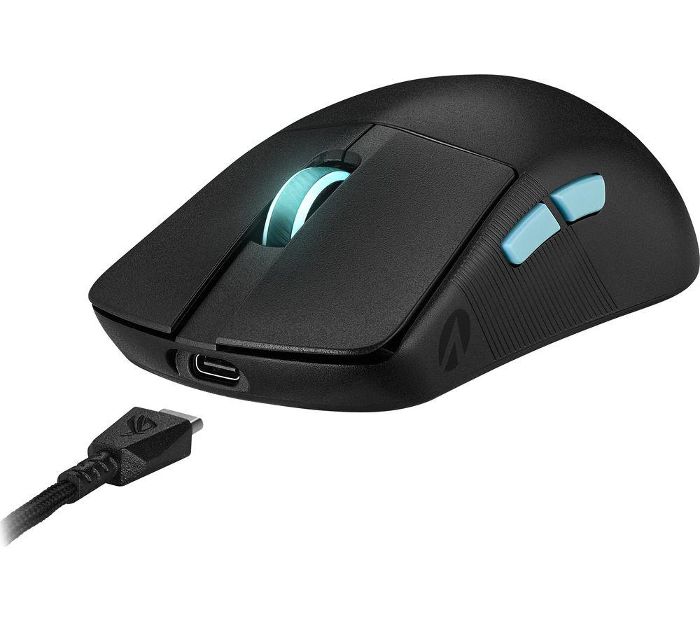 ASUS ROG Harpe Ace Aim Lab Edition RGB Wireless Laser Gaming Mouse image number 8 of 10