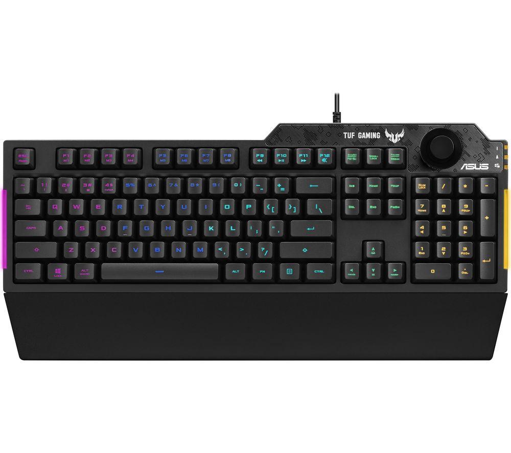 Teclado Membrana Asus TUF Gaming K1 RGB - Versus Gamers