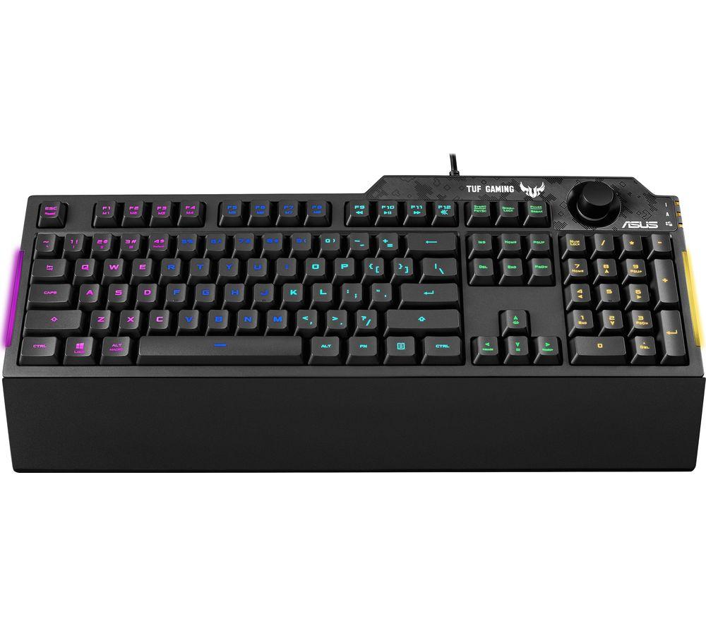 ASUS TUF Gaming K1 RGB Keyboard image number 2 of 6