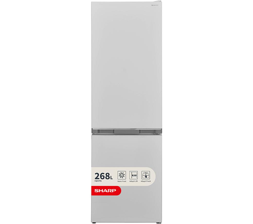 SHARP SJ-BB04DTXWE2-EN 60/40 Fridge Freezer - White, White