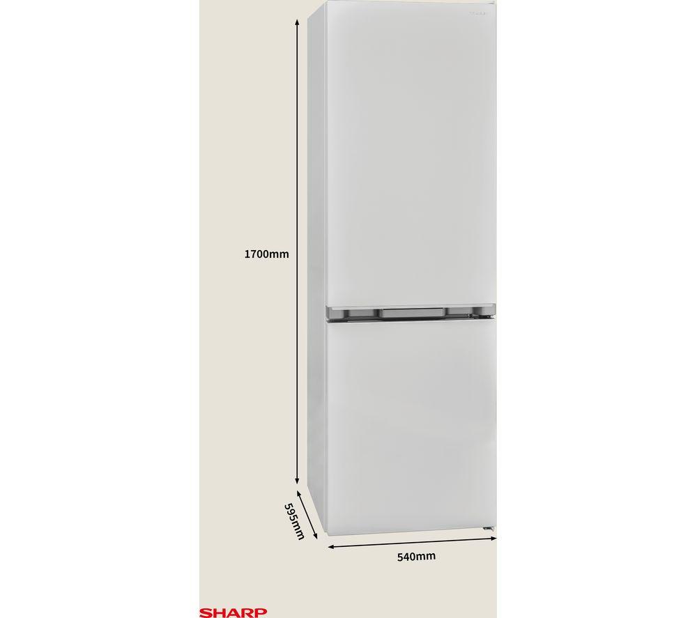 SHARP SJ-BB04DTXWE2-EN 60/40 Fridge Freezer - White image number 19 of 19