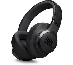 JBL Live 770NC Wireless Bluetooth Noise-Cancelling Headphones - Black