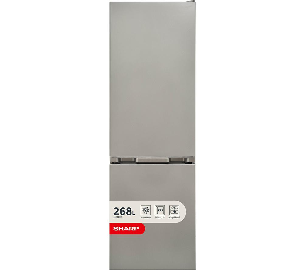 SHARP SJ-BB04DTXSE2-EN 60/40 Fridge Freezer - Silver, Silver/Grey