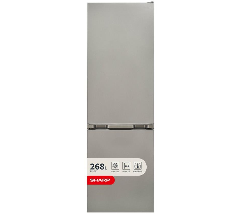 SHARP SJ-BB04DTXSE2-EN 60/40 Fridge Freezer - Silver