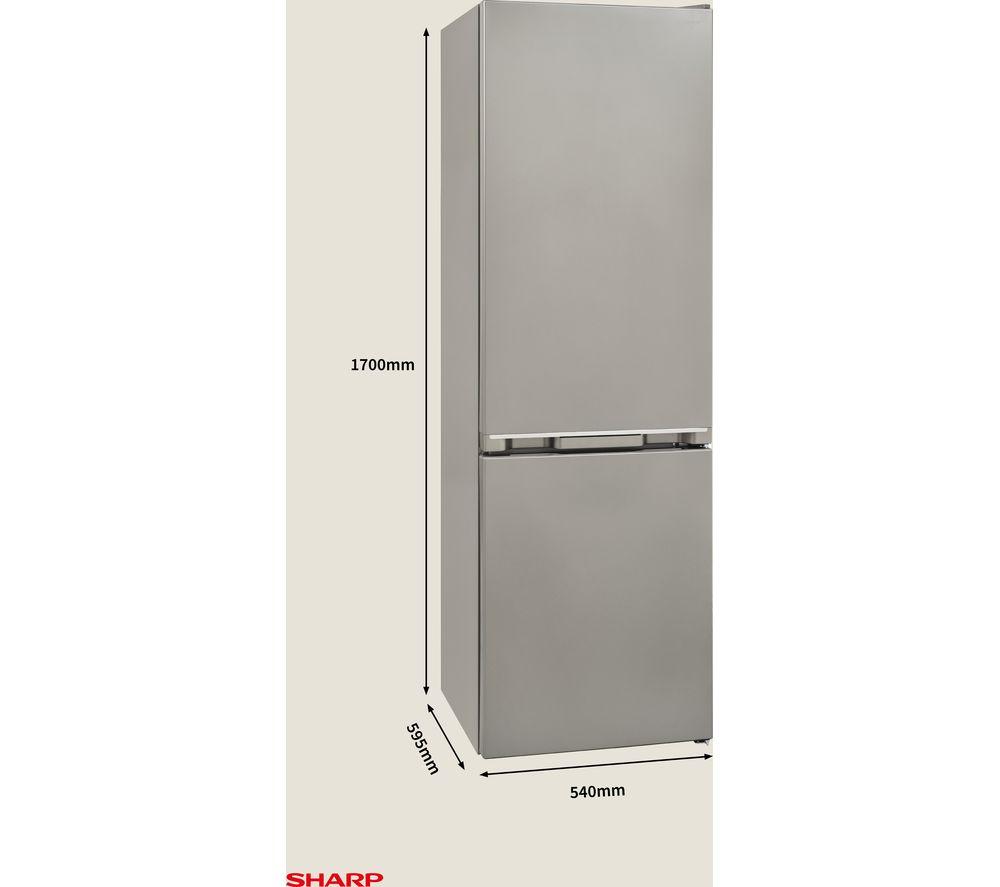 SHARP SJ-BB04DTXSE2-EN 60/40 Fridge Freezer - Silver image number 15 of 15