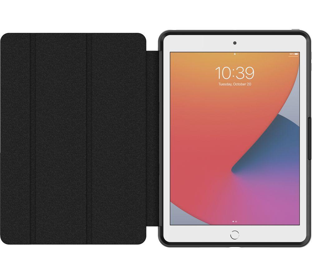 OTTERBOX Symmetry 10.2 iPad 7/8/9 Gen Smart Cover - Black, Black,Clear
