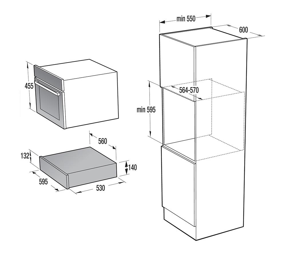 HISENSE BlackLine WDH14BG Warming Drawer - Black image number 11 of 12