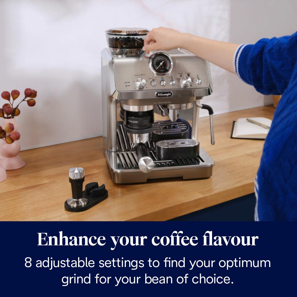 DELONGHI La Specialista Arte Evo EC9255.MB Bean to Cup Coffee Machine - Stainless Steel image number 6 of 9