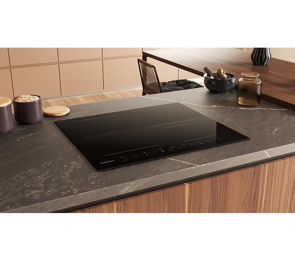 HOTPOINT CleanProtect TB 2560C CPBF 59 cm Electric Induction Hob - Black image number 8 of 13