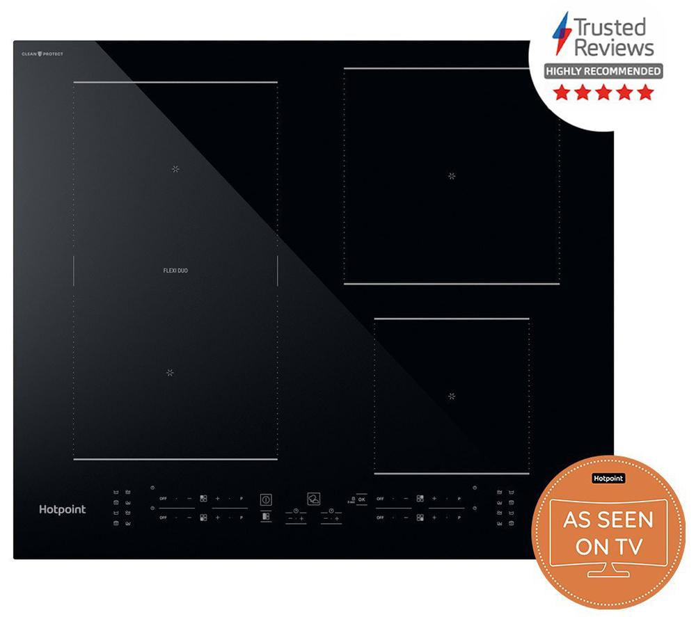 HOTPOINT CleanProtect TB 2560C CPBF 59 cm Electric Induction Hob - Black image number 2 of 13
