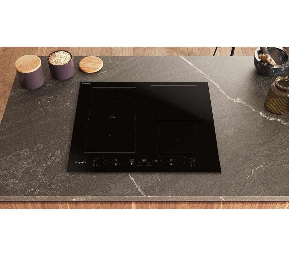 HOTPOINT CleanProtect TB 2560C CPBF 59 cm Electric Induction Hob - Black image number 9 of 13