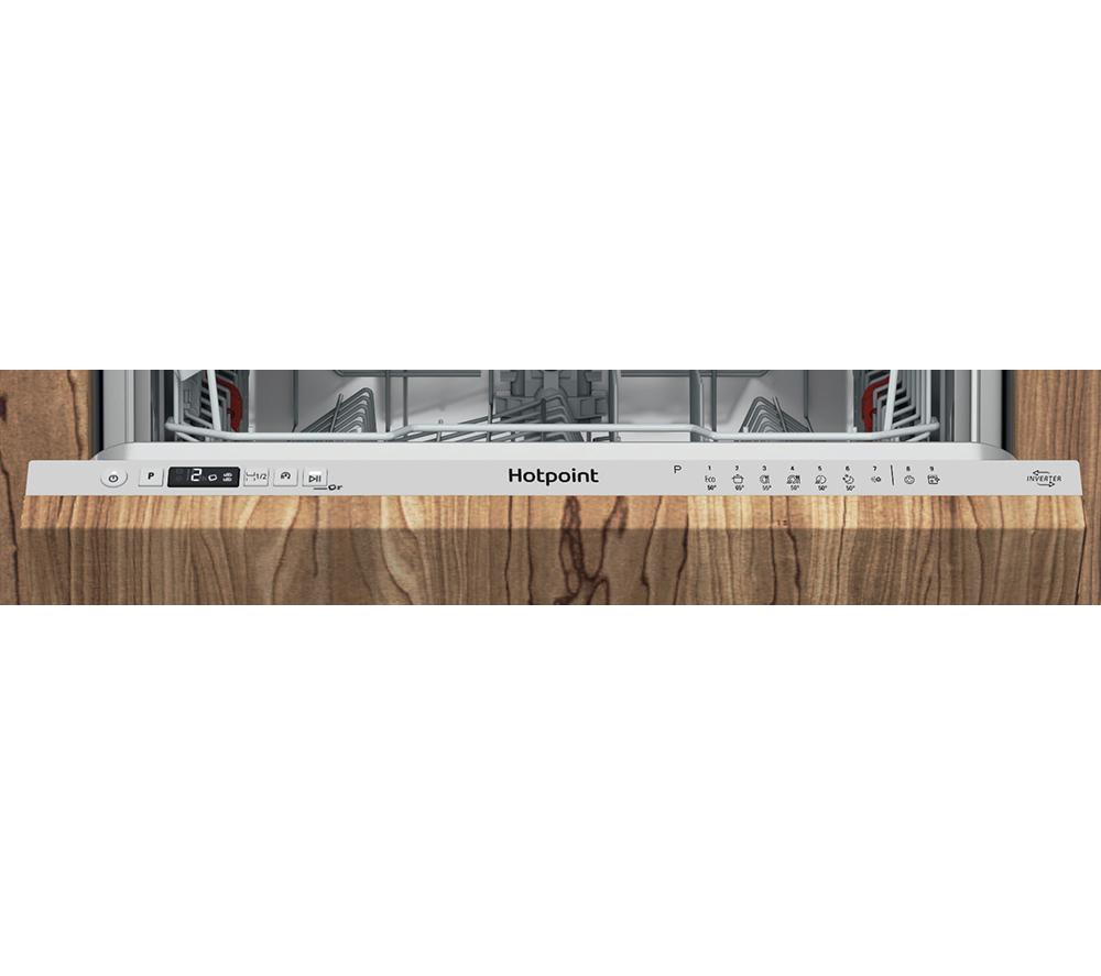 HOTPOINT H2I HD526 UK Full-size Fully Integrated Dishwasher - Silver image number 2 of 9
