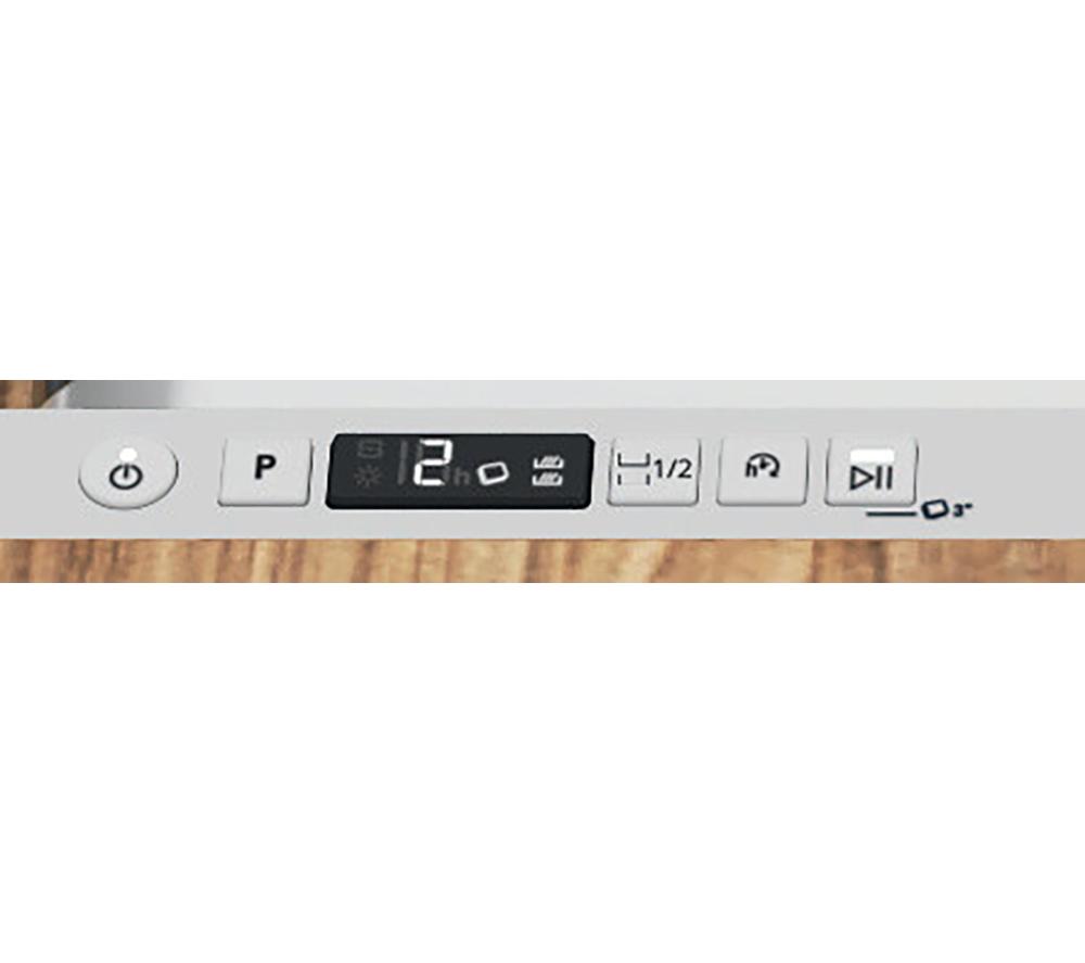 HOTPOINT H2I HD526 UK Full-size Fully Integrated Dishwasher - Silver image number 3 of 9
