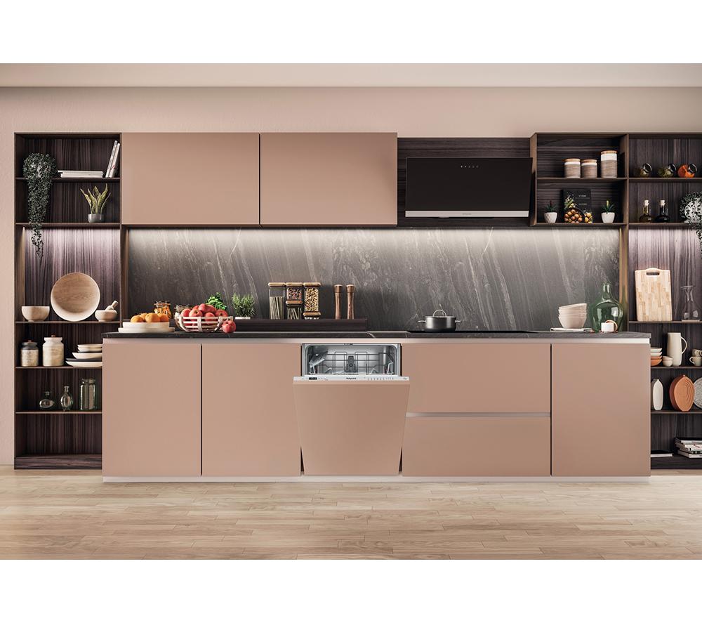 HOTPOINT H2I HD526 UK Full-size Fully Integrated Dishwasher - Silver image number 7 of 9