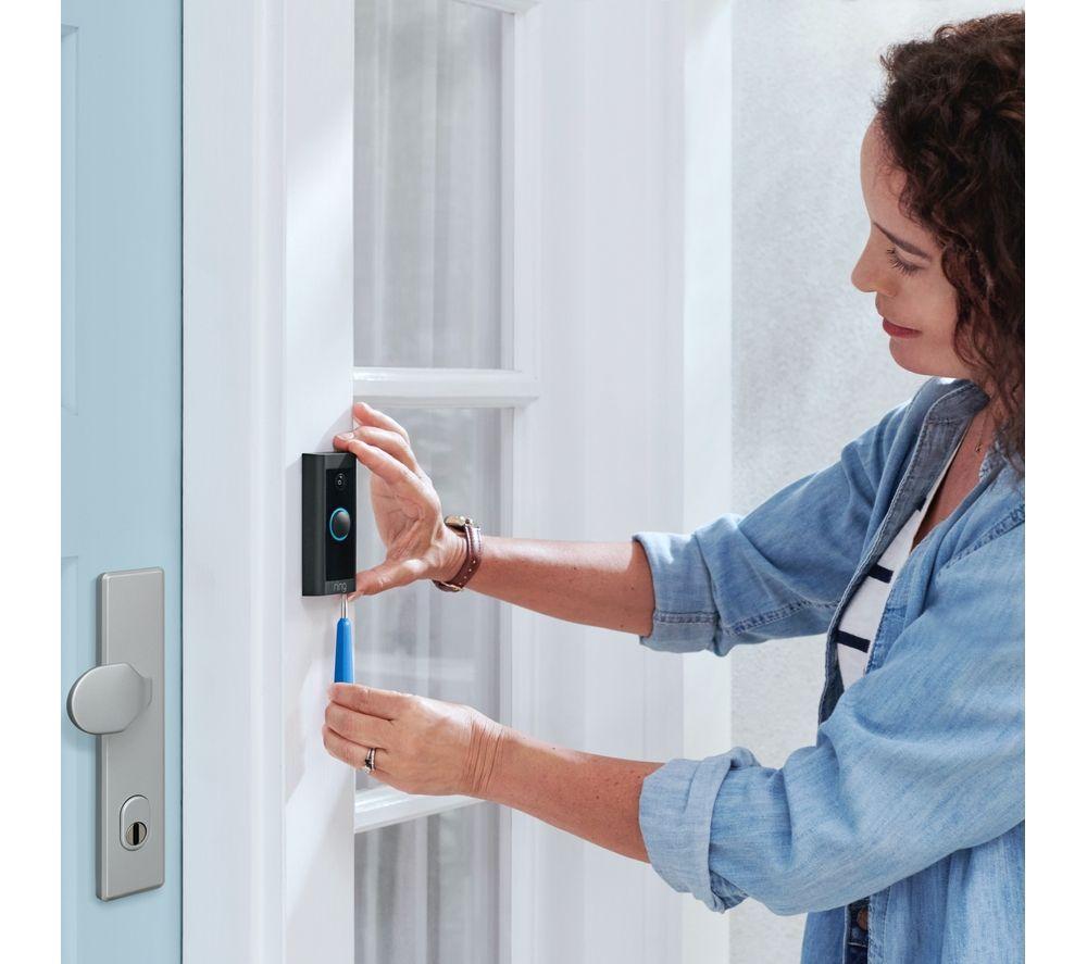 RING Video Doorbell (Wired) & Amazon Echo Show 5 Smart Display Bundle image number 5 of 11