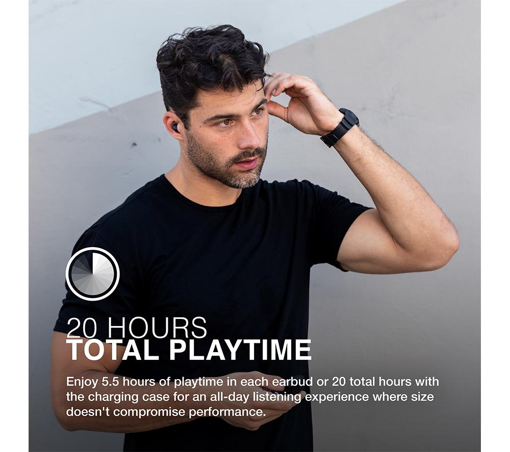 JLAB JBuds Mini Wireless Bluetooth Earbuds - Black image number 4 of 14
