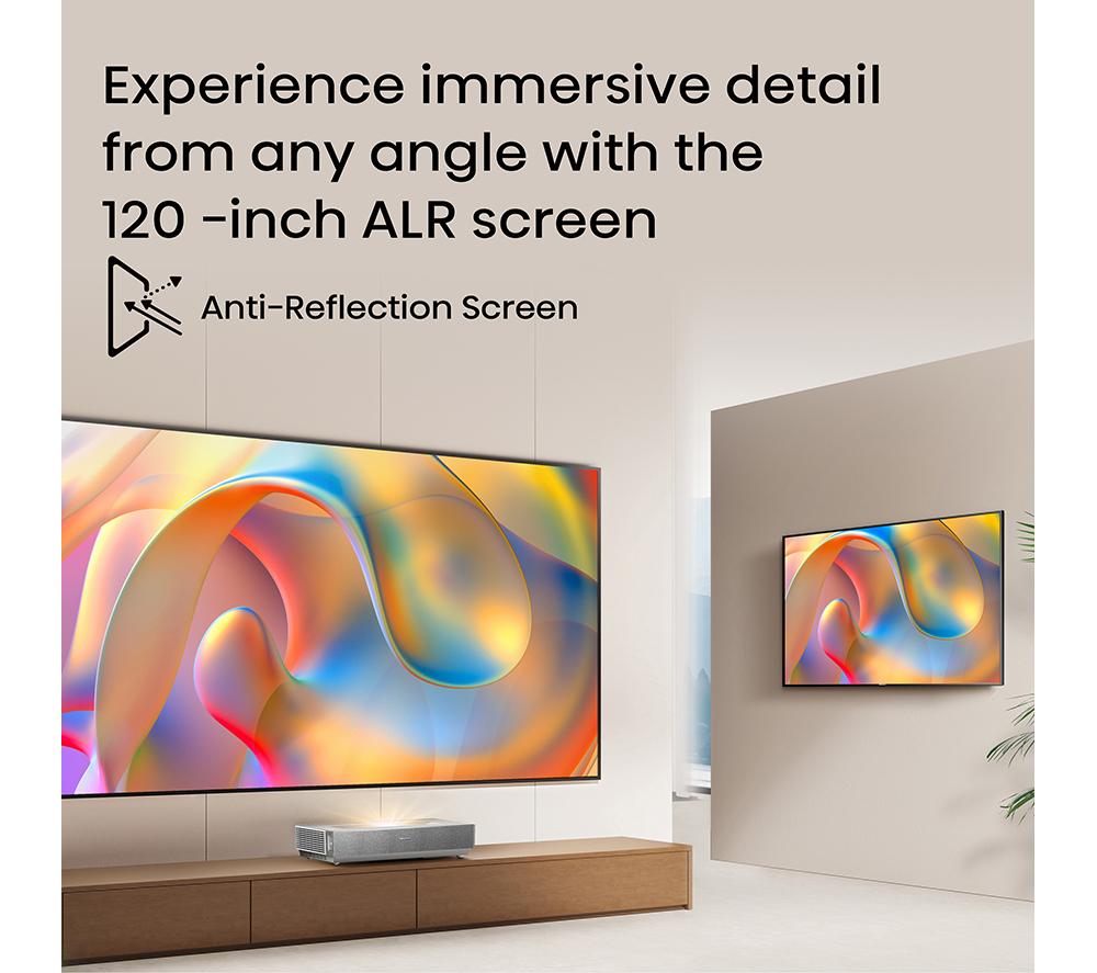 HISENSE 120L5HTUKA Smart 4K Ultra HD HDR Laser TV with Amazon Alexa