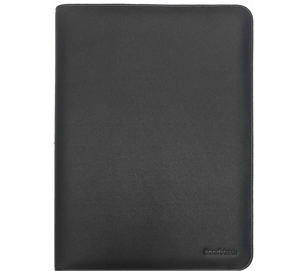 SANDSTROM S10UTB24C 11 Leather Tablet Case - Black, Black