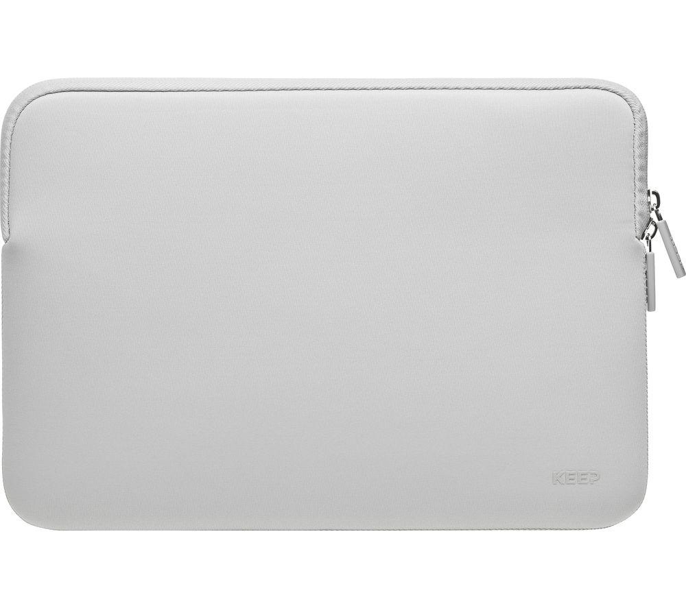KEEP KE-PC14-SCL 14 Laptop Sleeve - Grey, Silver/Grey