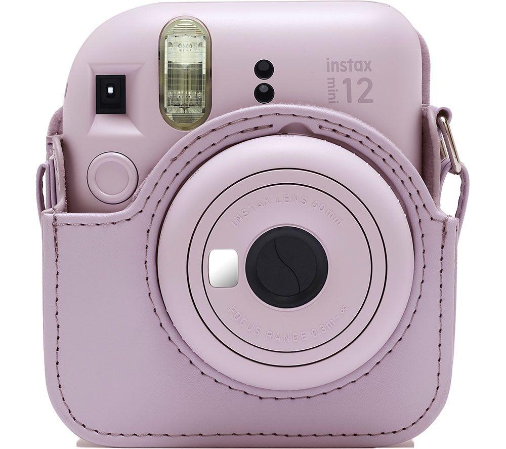 INSTAX Mini 12 Camera Case - Lilac Purple, Purple,Pink