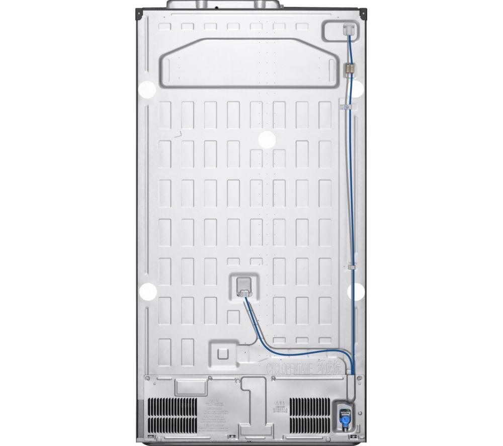LG GSLD81PZRD NatureFRESH American-Style Smart Fridge Freezer - Shiny Steel image number 15 of 15