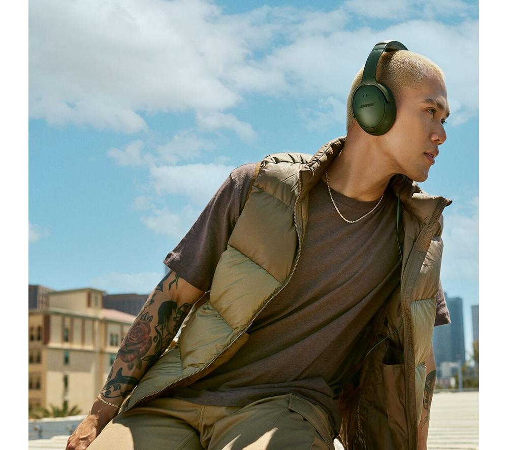 BOSE QuietComfort Wireless Bluetooth Noise-Cancelling Headphones - Cyprus Green - image 8