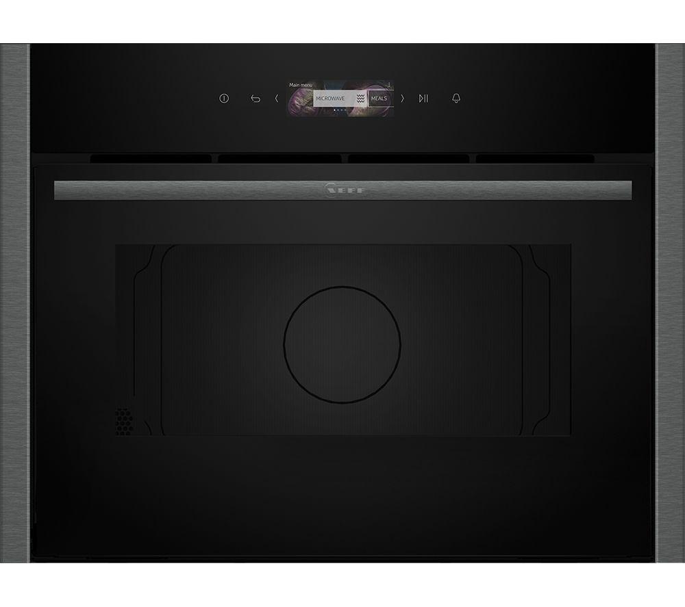 NEFF N70 C24GR3XG1B Built-in Solo Microwave - Graphite, Black