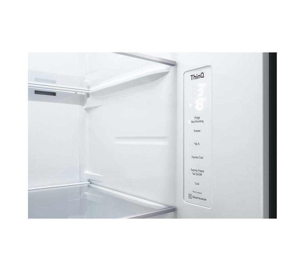 LG InstaView GSGV81PYLL American-Style Smart Fridge Freezer - Prime Silver image number 11 of 17