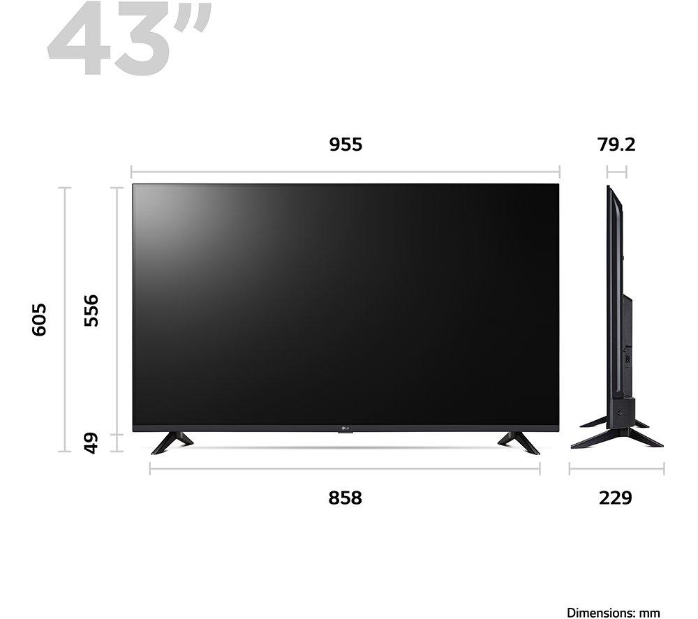 LG LQ60 43 inch Full HD Smart LED TV 2022