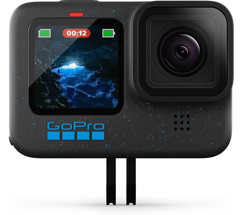 GOPRO HERO12 Black 4K Ultra HD Action Camera - Black, Black