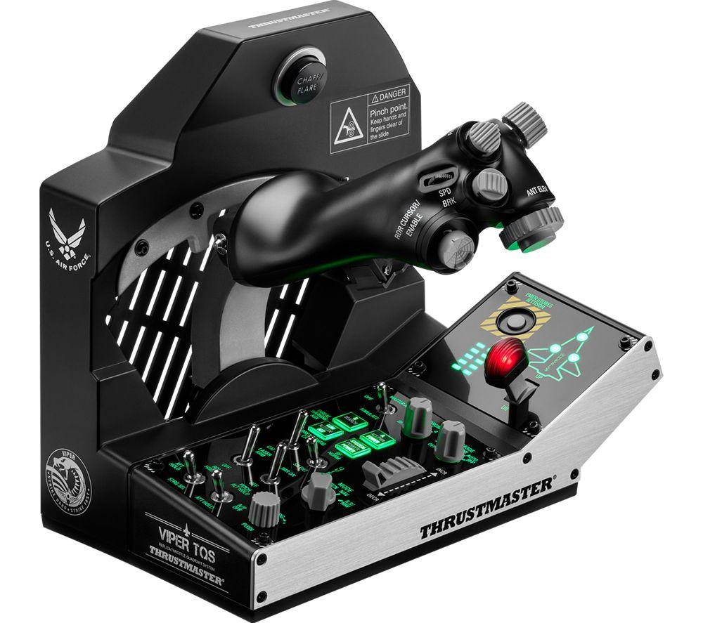 THRUSTMASTER Viper Throttle Quadrant System & Control Panel Mission Pack - Black