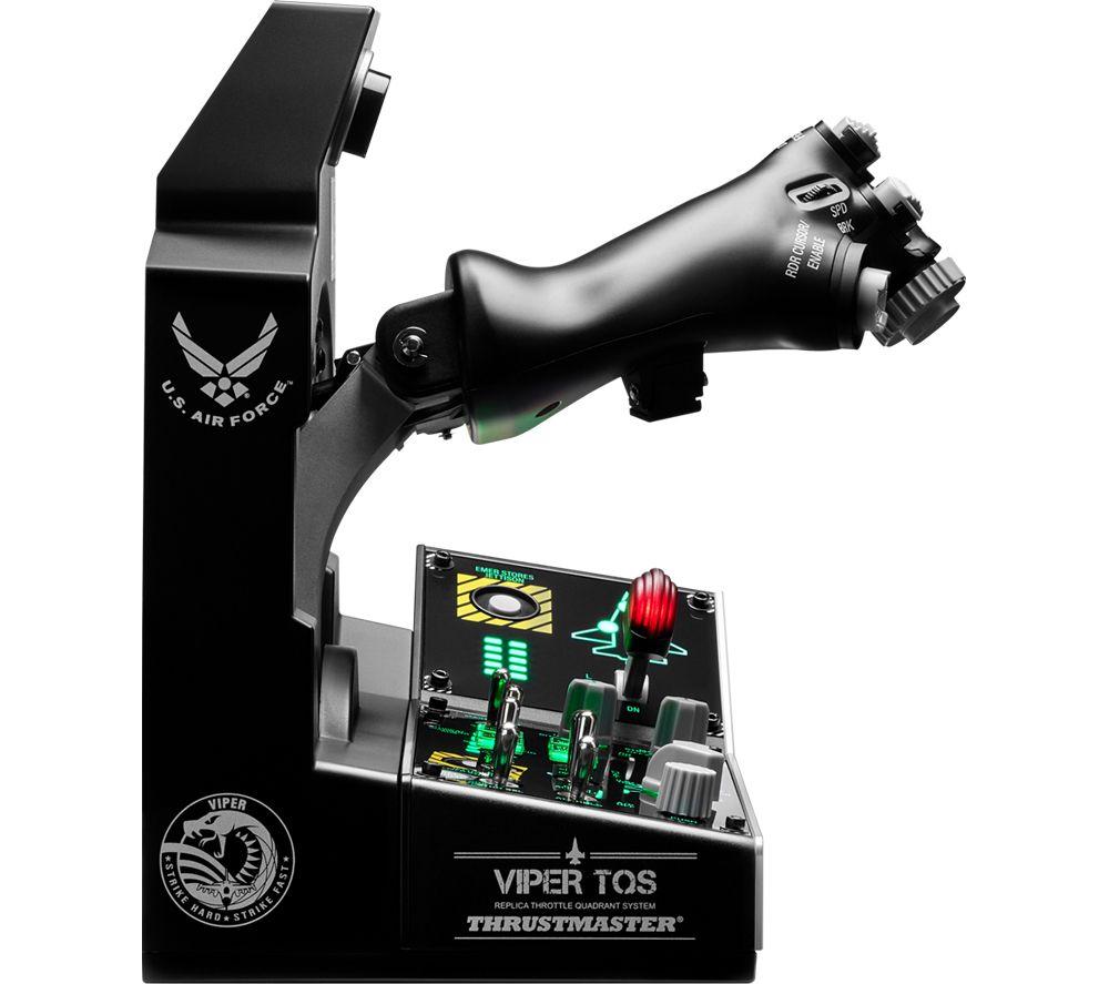THRUSTMASTER Viper Throttle Quadrant System & Control Panel Mission Pack - Black image number 2 of 4