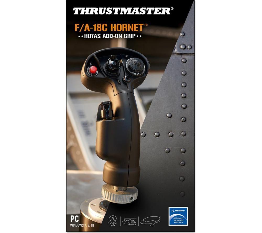 THRUSTMASTER F/A-18C Hornet HOTAS Add-on Grip - Black image number 3 of 10