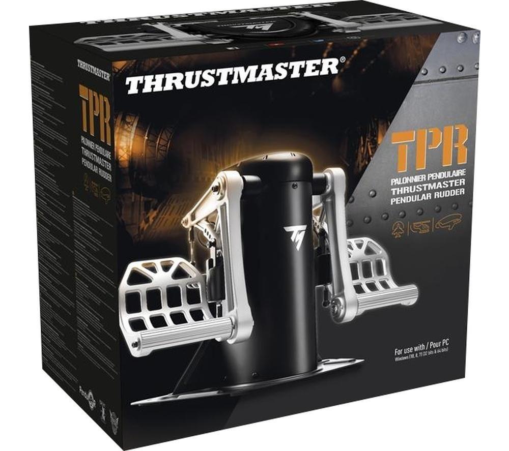 THRUSTMASTER TPR Pendular Rudder Pedals - Black image number 4 of 5