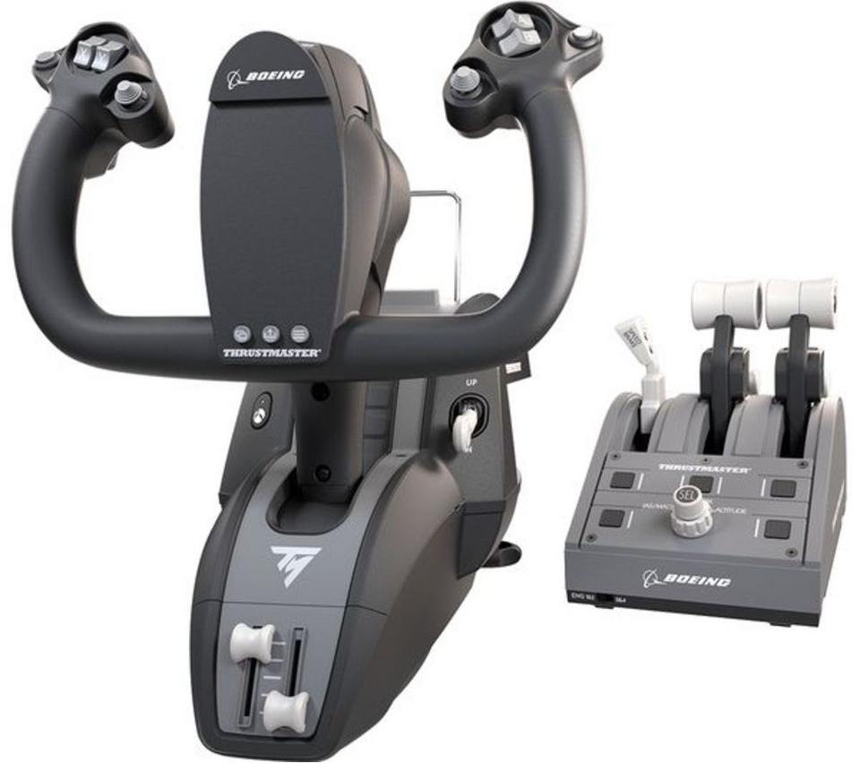 THRUSTMASTER TCA Yoke & Throttle Quadrant Pack Boeing Edition