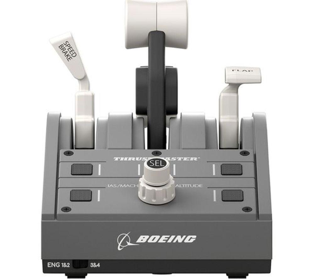 THRUSTMASTER TCA Yoke & Throttle Quadrant Pack Boeing Edition image number 4 of 10