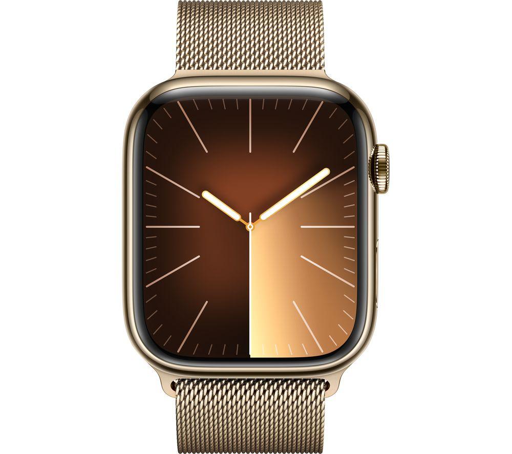 Stainless steel apple watch on sale gold