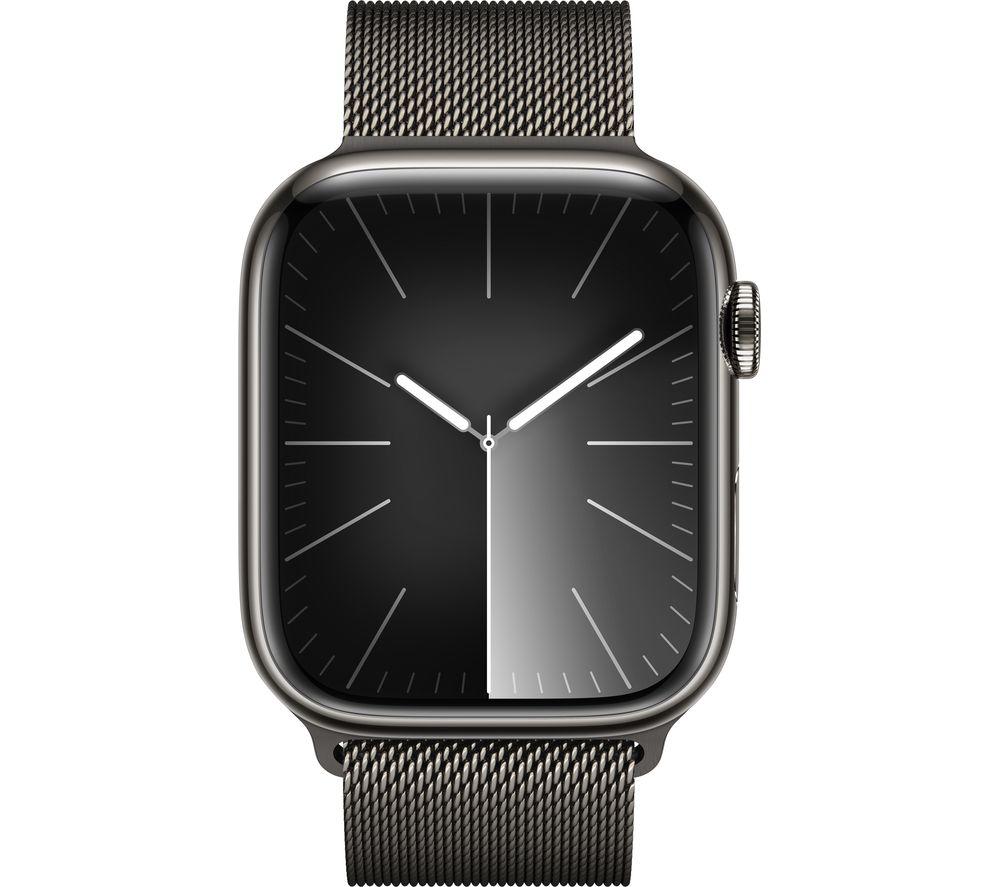 Space black stainless hot sale steel milanese loop