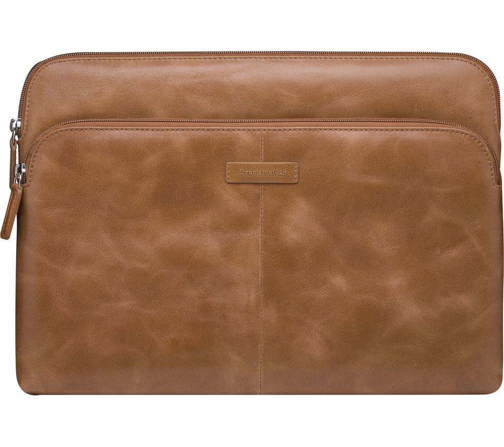 D BRAMANTE SK14GTBL1533 14inch MacBook Pro Leather Sleeve - Tan