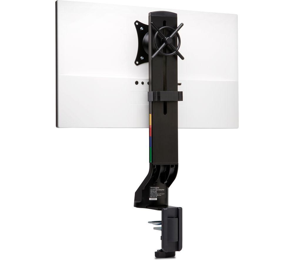 KENSINGTON SmartFit Space-Saving K55512WW Single Arm Tilt & Swivel 32 Monitor Desk Mount